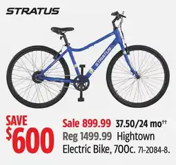 Canadian Tire Stratus Hightown Electric Bike, 700c offer