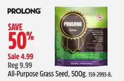 Canadian Tire ProLong All-Purpose Grass Seed offer
