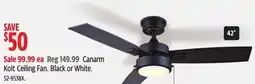 Canadian Tire Canarm Kolt Ceiling Fan offer