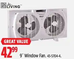 Canadian Tire 9 Window Fan offer
