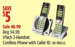 Canadian Tire VTech 2-Handset Cordless Phone with Caller ID offer