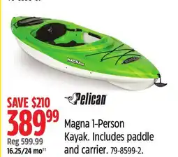 Canadian Tire Pelican Magna 1-Person Kayak offer