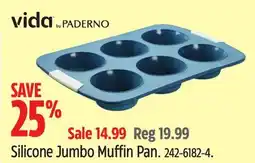 Canadian Tire vida by PADERNO Silicone Jumbo Muffin Pan offer