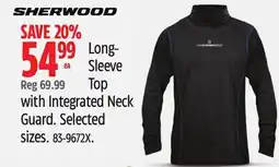 Canadian Tire Sherwood Long-Sleeve Top with Integrated Neck Guard offer
