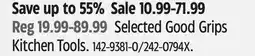 Canadian Tire Selected Good Grips Kitchen Tools offer