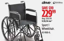 Canadian Tire Drive Sport 1 Wheelchair offer