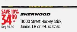 Canadian Tire T1000 Street Hockey Stick, Junior offer