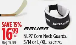 Canadian Tire Bauer NLP7 Core Neck Guards offer