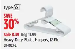 Canadian Tire Heavy-Duty Plastic Hangers offer