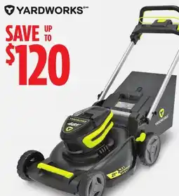 Canadian Tire YARDWORKS 48V 3-in-1 Brushless Self-Propelled Mower, 21 with 6Ah Battery & Charger offer