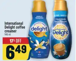 Marché Adonis International Delight coffee creamer offer
