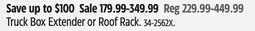 Canadian Tire Erickson Truck Box Extender or Roof Rack offer