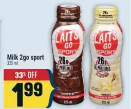 Marché Adonis Milk 2go sport offer
