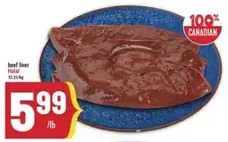 Marché Adonis beef liver offer