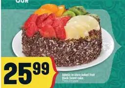 Marché Adonis Adonis in store baked fruit black forest cake offer