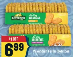 Marché Adonis Cavendish Farms potatoes offer