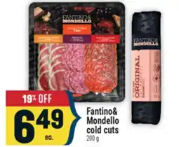 Marché Adonis Fantino & Mondello cold cuts offer