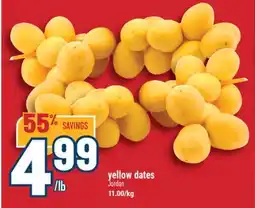 Marché Adonis Yellow dates offer