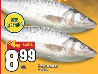 Marché Adonis Fresh seabass offer