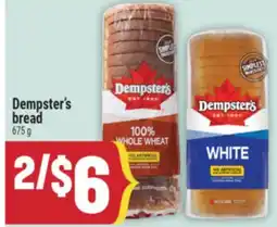 Marché Adonis Dempster's bread offer
