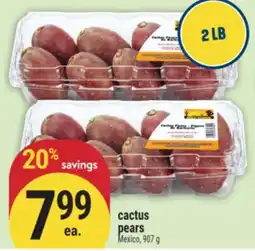 Marché Adonis cactus pears offer