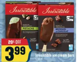 Marché Adonis Irrésistible ice cream bars offer