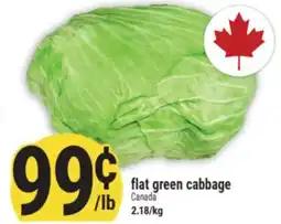 Marché Adonis Flat green cabbage offer