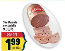 Marché Adonis San Daniele mortadella offer