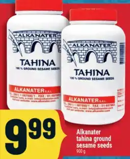 Marché Adonis Alkanater tahina ground sesame seeds offer