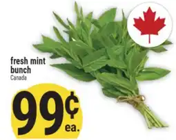 Marché Adonis Fresh mint bunch offer