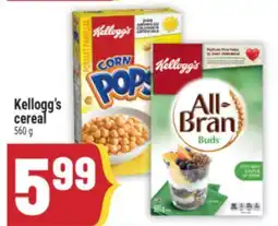Marché Adonis Kellogg's cereal offer