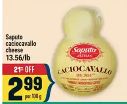 Marché Adonis Saputo caciocavallo cheese offer