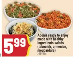 Marché Adonis Adonis ready to enjoy made with healthy ingredients salads offer
