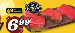 Marché Richelieu BIFTECKS FRANÇAIS ET TOURNEDOS | NO BARDED TOURNEDOS STEAKS offer