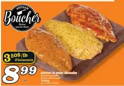 Marché Richelieu POITRINES DE POULET DÉSOSSÉES | BONELESS CHICKEN BREASTS offer
