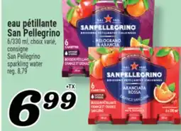 Marché Richelieu Eau pétillante San Pellegrino | SanPellegrino sparkling water offer