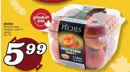Marché Richelieu PÊCHES ONTARIO | ONTARIO PEACHES offer