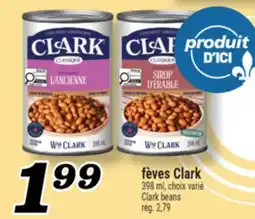 Marché Richelieu fèves Clark offer