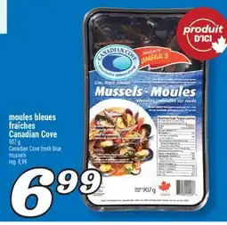 Marché Richelieu MOULES BLEUES FRAÎCHES CANADIAN COVE | CANADIAN COVE FRESH BLUE MUSSELS offer