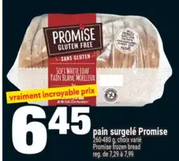 Super C pain surgelé Promise | Promise frozen bread offer