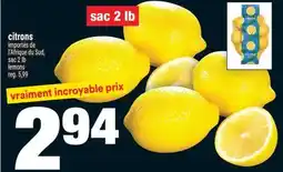 Super C citrons | lemons offer