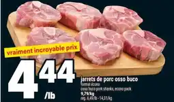 Super C jarrets de porc osso buco | osso buco pork shanks offer