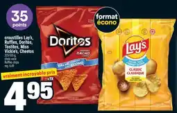 Super C croustilles Lay's, Ruffles, Doritos, Tostitos, Miss Vickie's, Cheetos | Ruffles chips offer