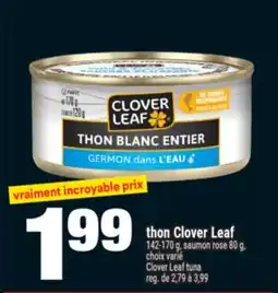 Super C thon Clover Leaf | Clover Leaf tuna offer