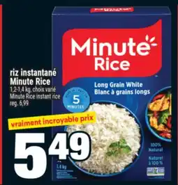 Super C riz instantané Minute Rice | Minute Rice instant rice offer
