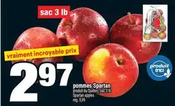 Super C pommes Spartan | Spartan apples offer