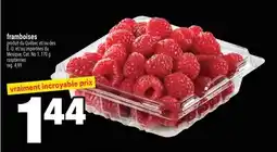 Super C framboises | raspberries offer