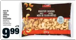 Super C noix de cajou entières rôties Irrésistible | Irrésistible whole roasted cashews offer