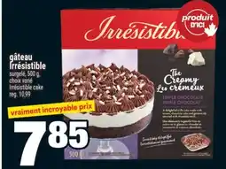 Super C gâteau Irresistible | Irresistible cake offer