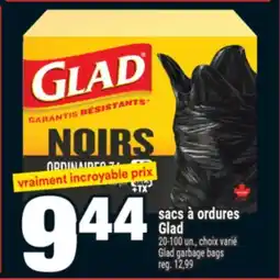 Super C Glad Garbage Bags offer